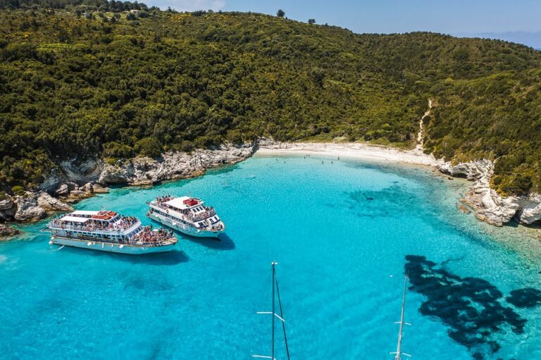 Blue Lagoon: Two cruise boats
